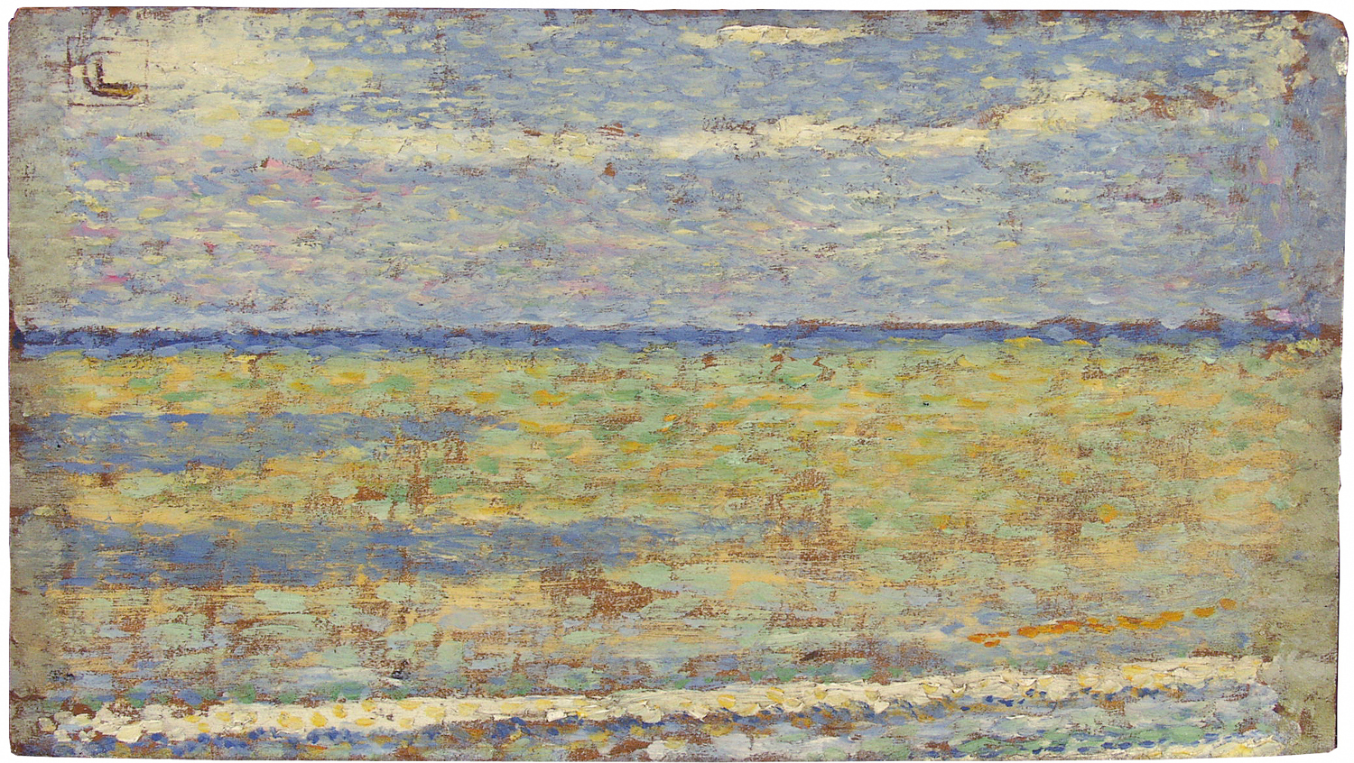 The Coast at Heist, Low Tide, 1891
