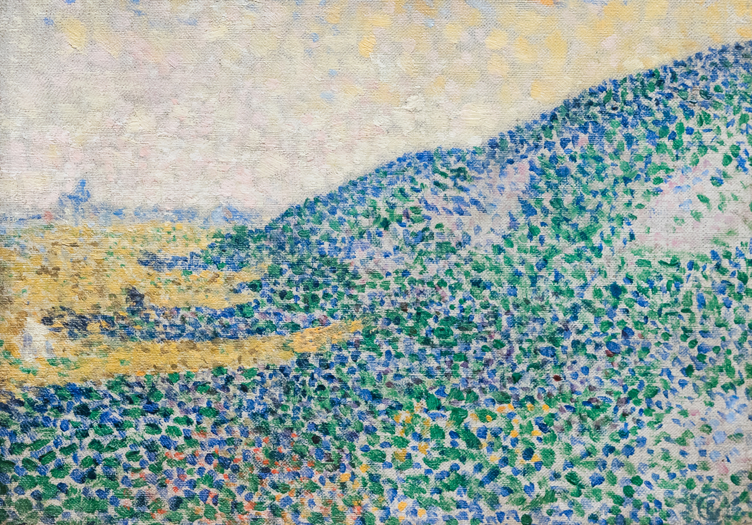 View of the Coast, near green, c. 1891-92
