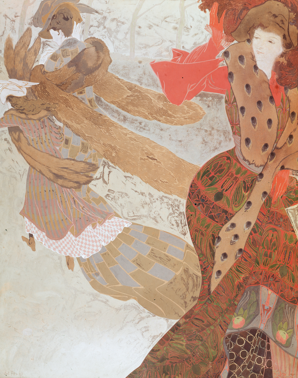 Femme en Promenade (Woman Walking), late 19th century