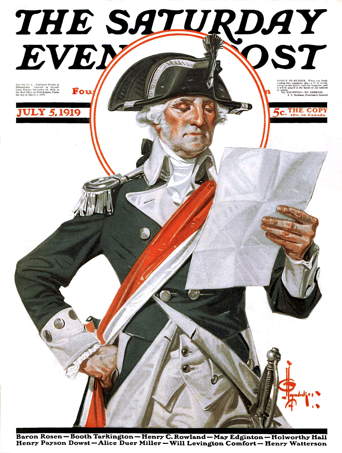 Saturday Evening Post, July 5, 1919