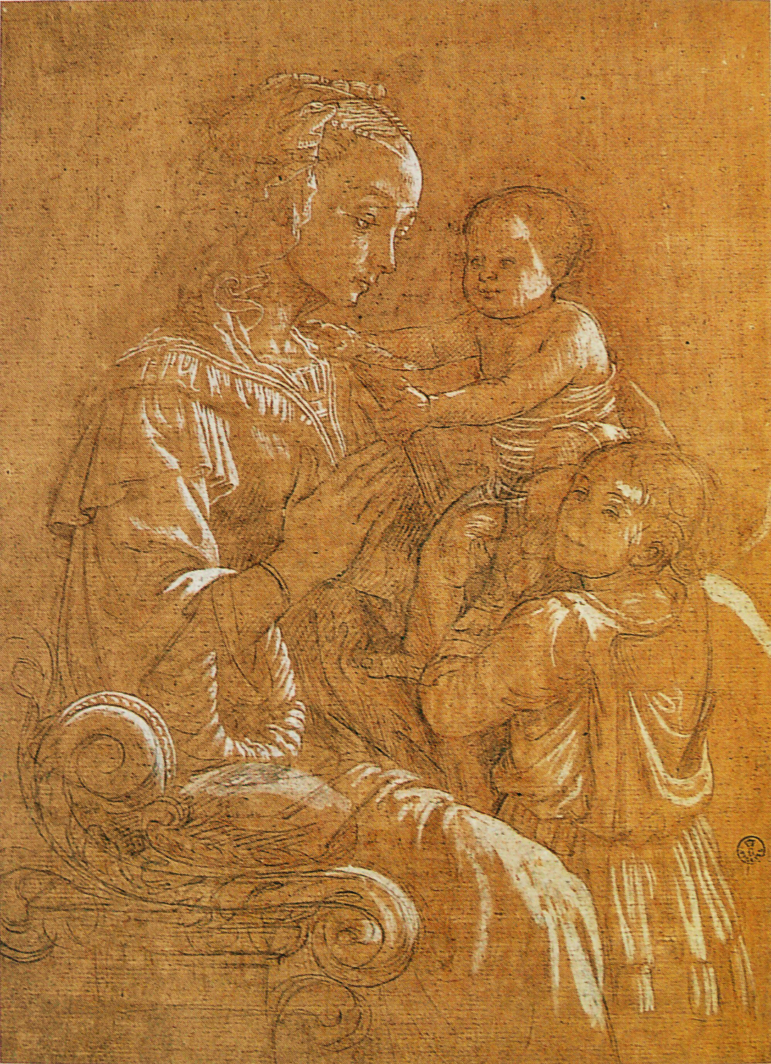 Madonna with a Baby and an Angel, 1465