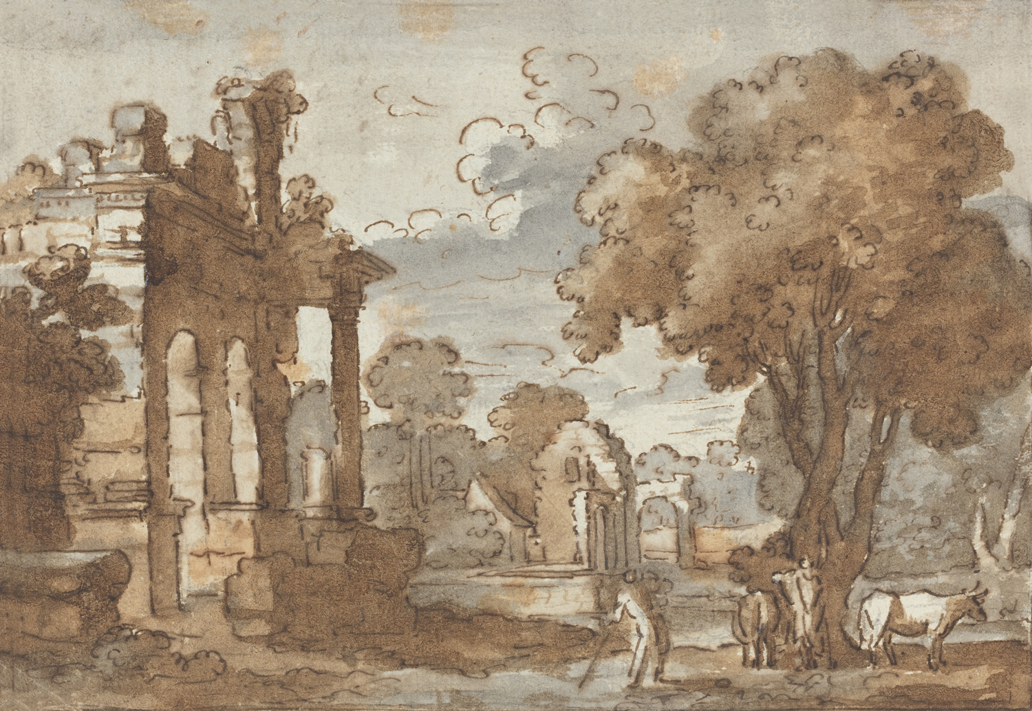 Landscape, 17th century