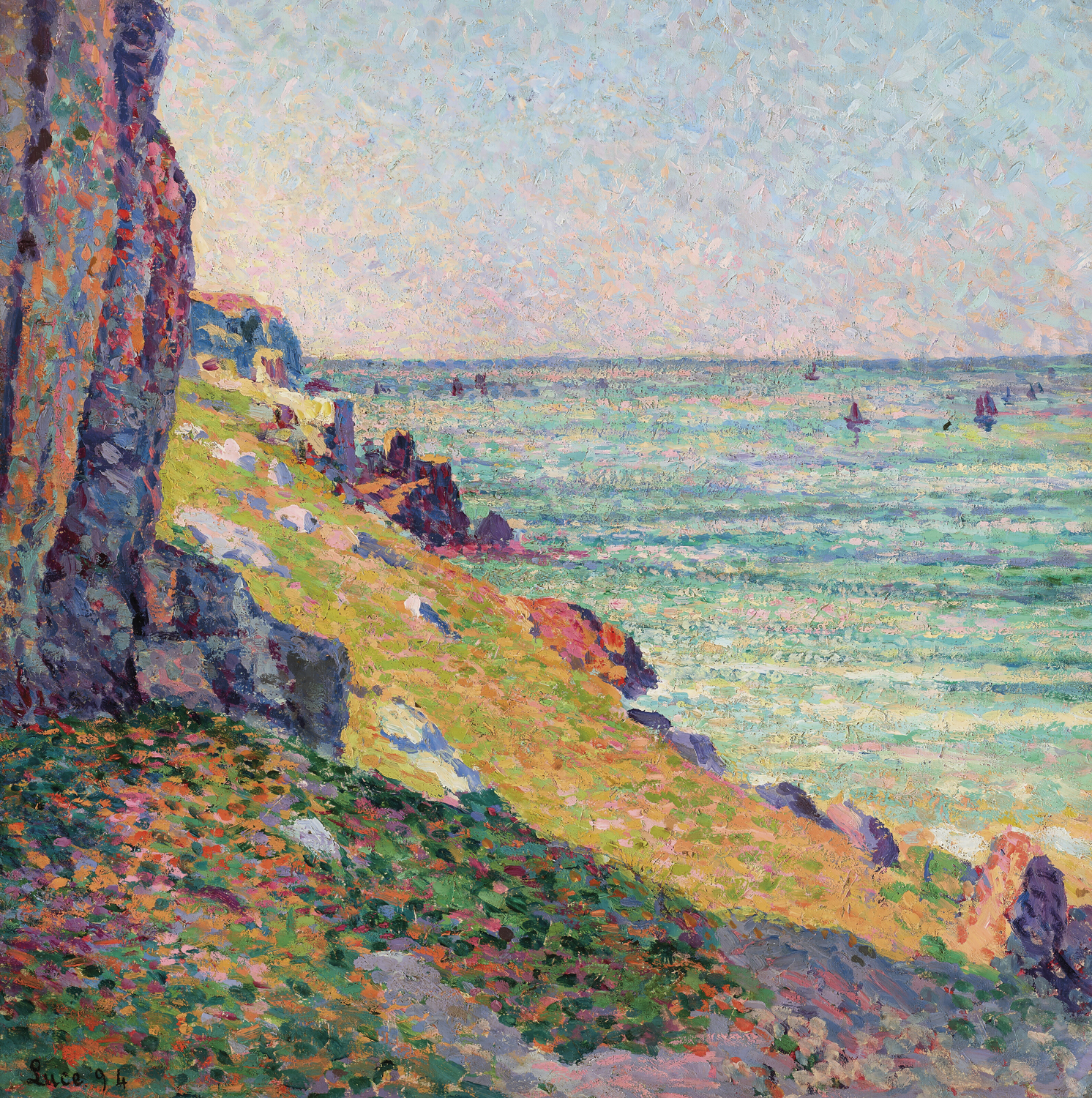 Les Rochers a Agay (The Rocks at Agay), 1894
