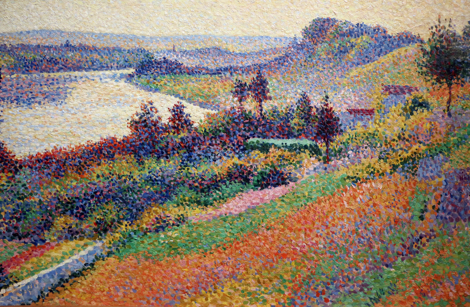 La Seine a Herblay (The Seine River at Herblay), 1890