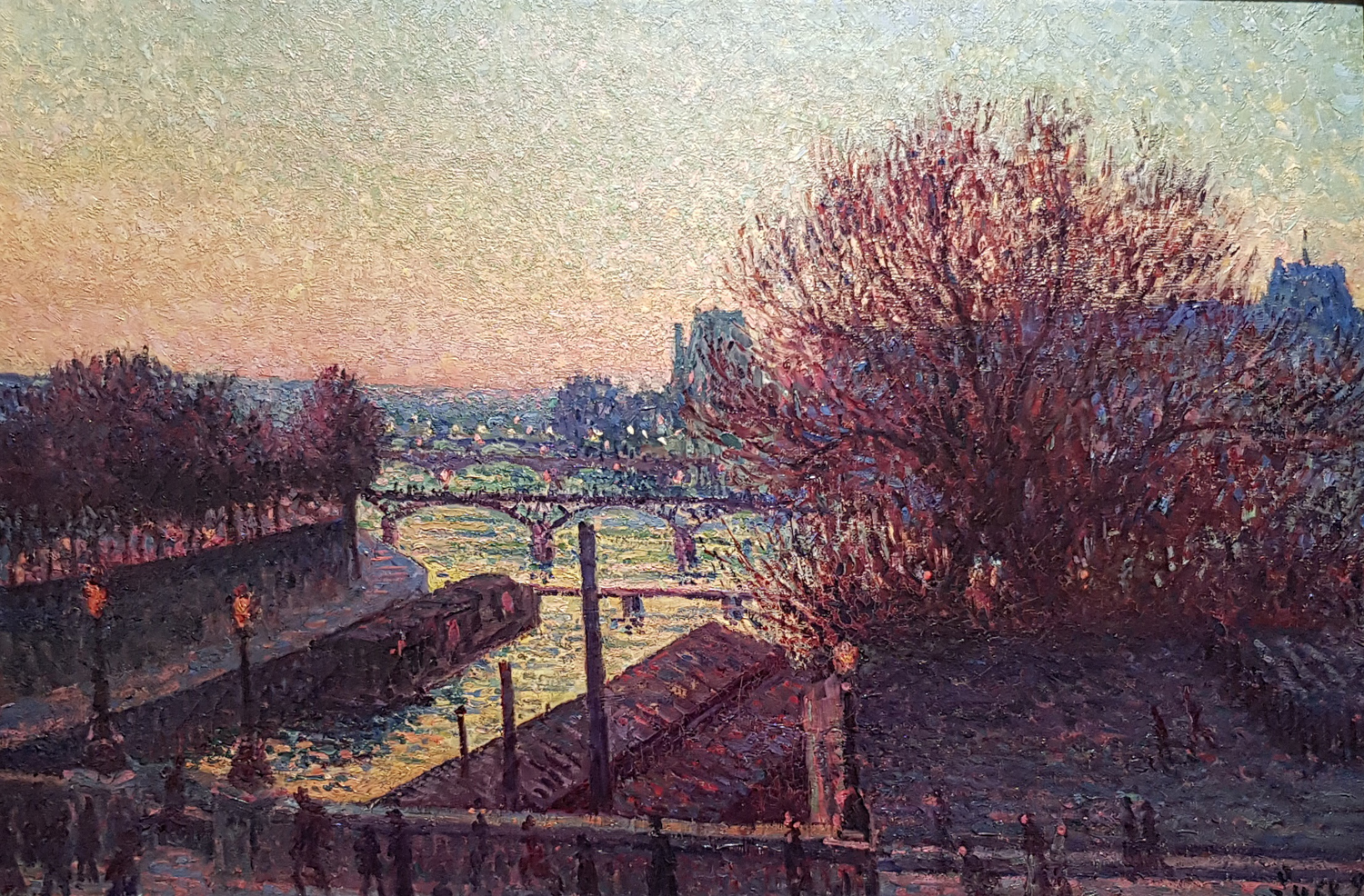 Paris Seen from the Seine at Night, 1893
