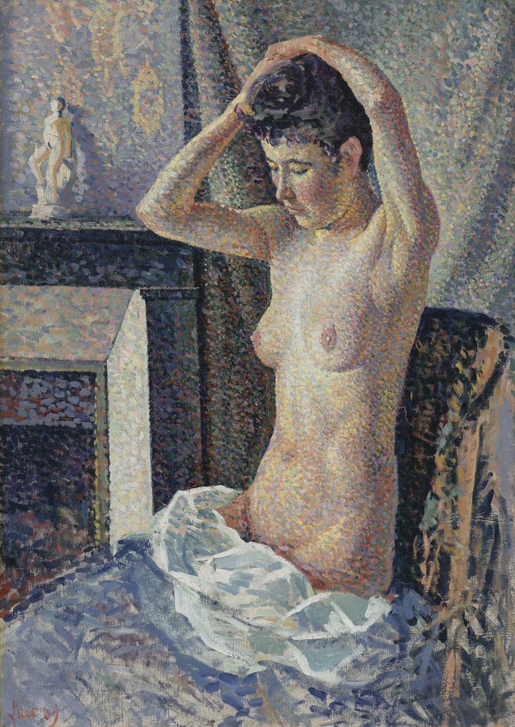 Nu se Coiffant (Nude Doing Her Hair), 1889