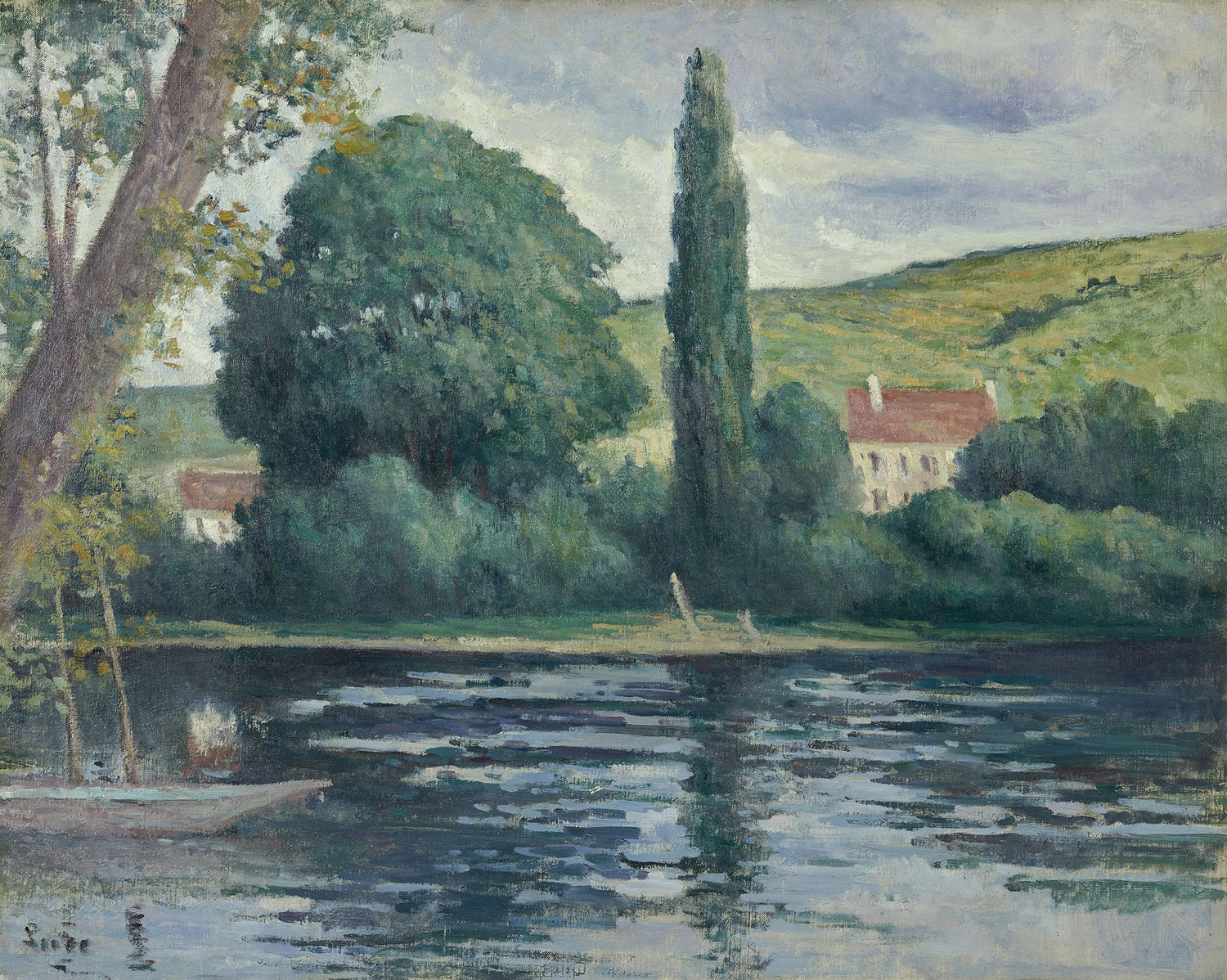 The Seine at Vernonnet, c.1920