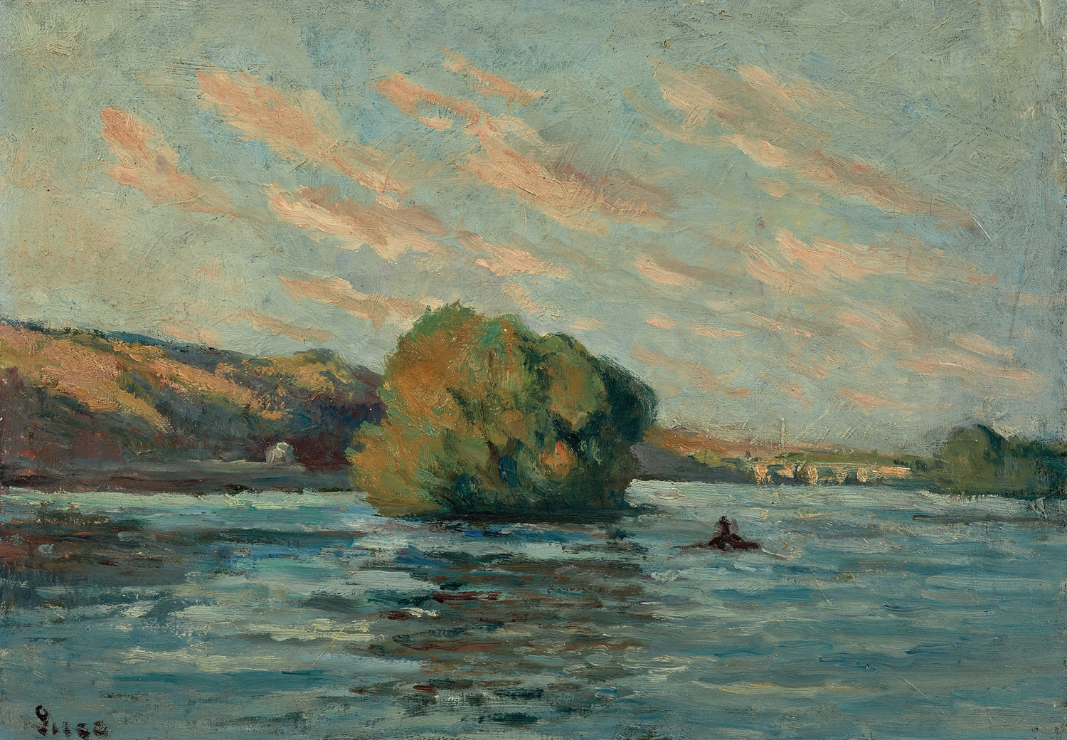 La Seine et lՕle de Rolleboise, 1939