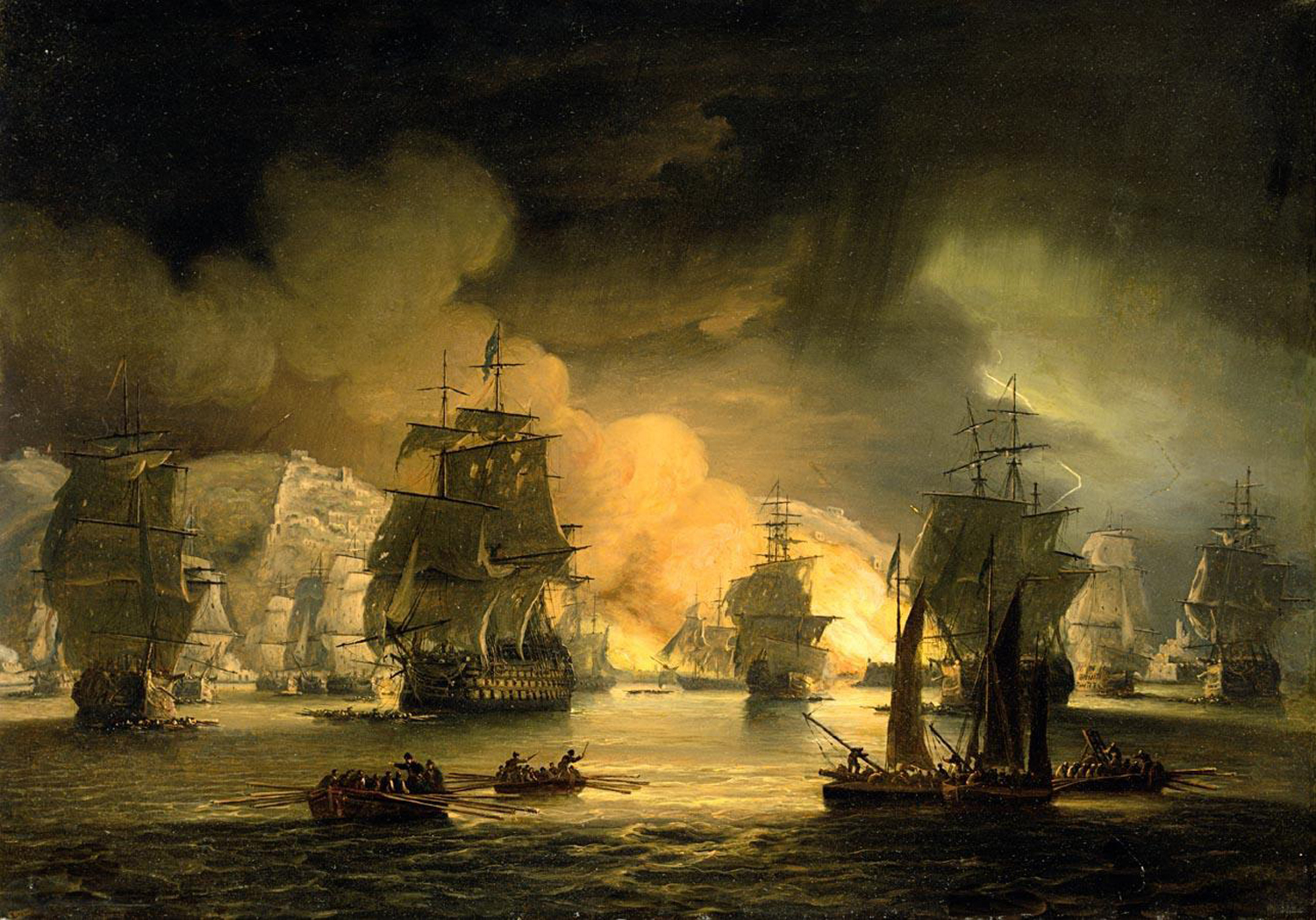 The Bombardment of Algiers, after 1816