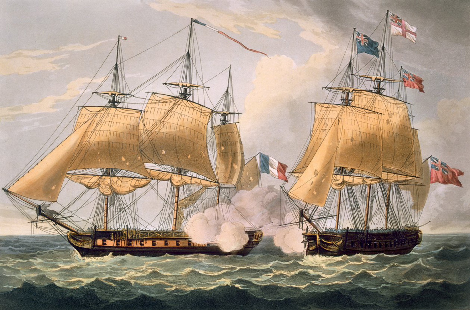 The Capture of La Clorinde, February 28, 1814, , 1816