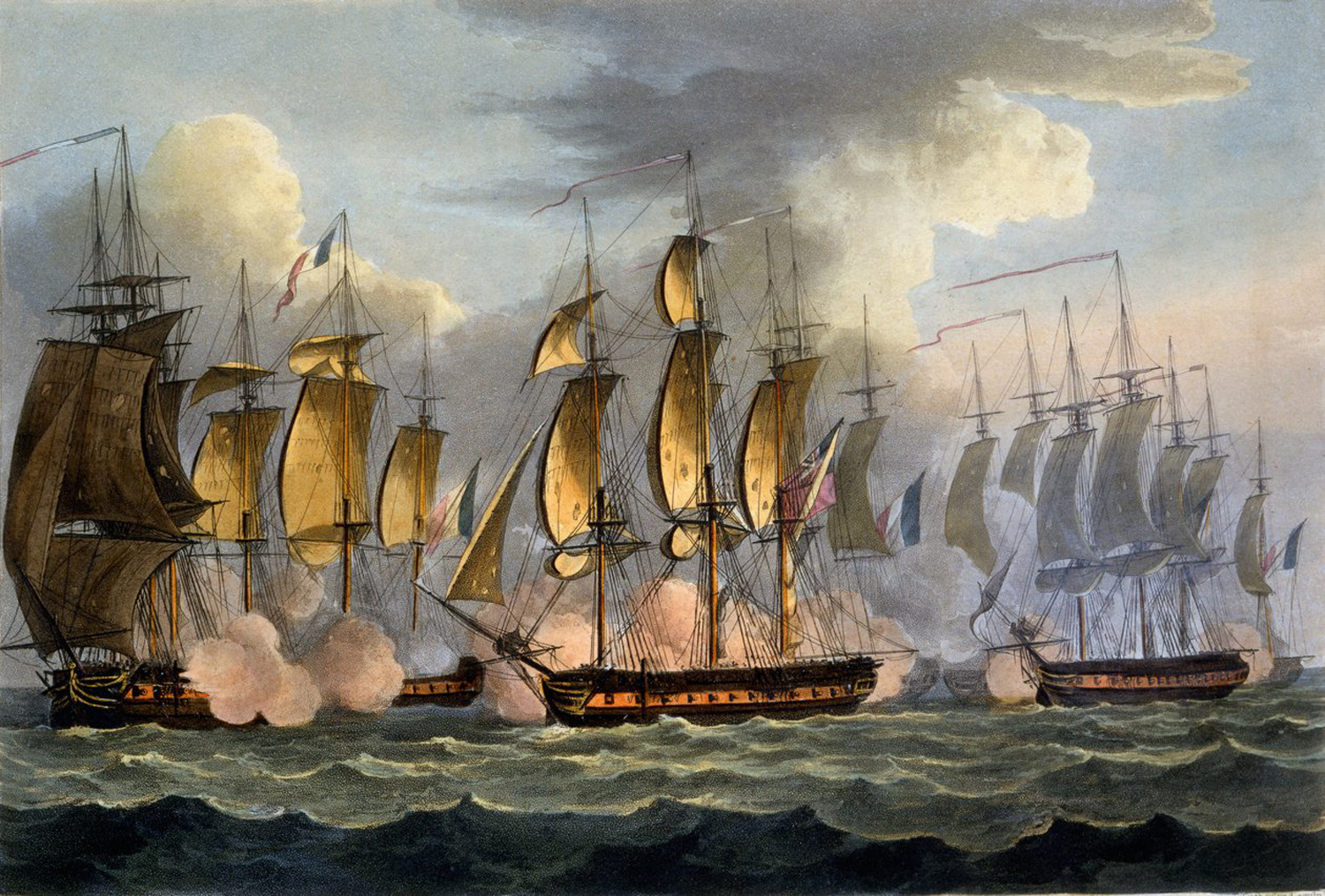 The Capture of La Prvoyante and La Raison May 17th 1795, 1817