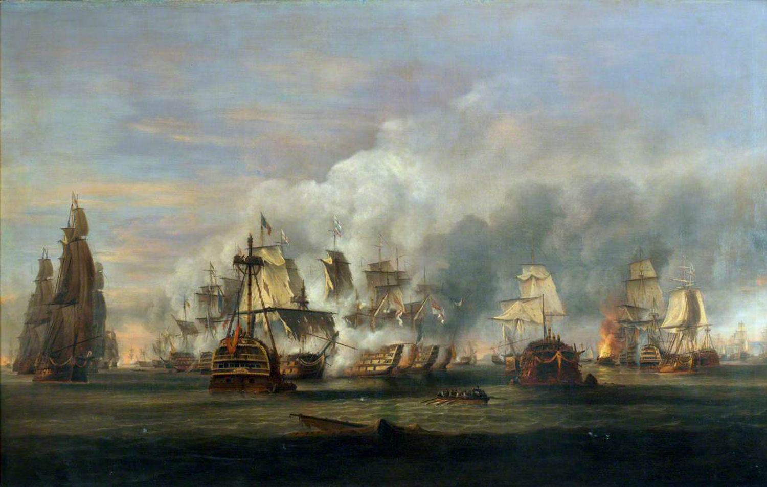 The Battle of Trafalgar, 21 October 1805, 1810