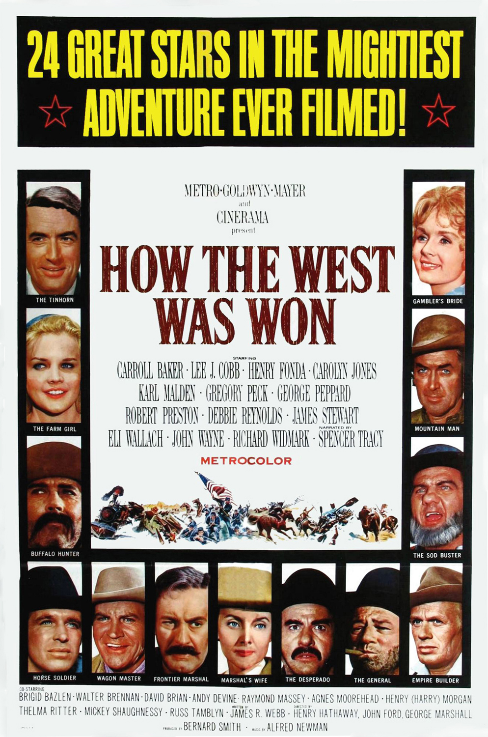 How the West Was Won, 1962