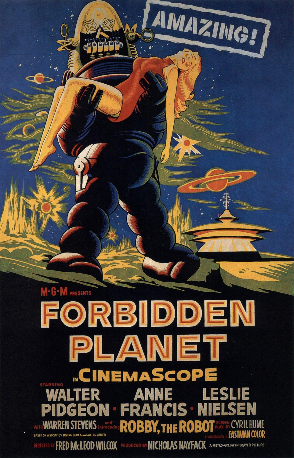 The Forbidden Planet, 1956