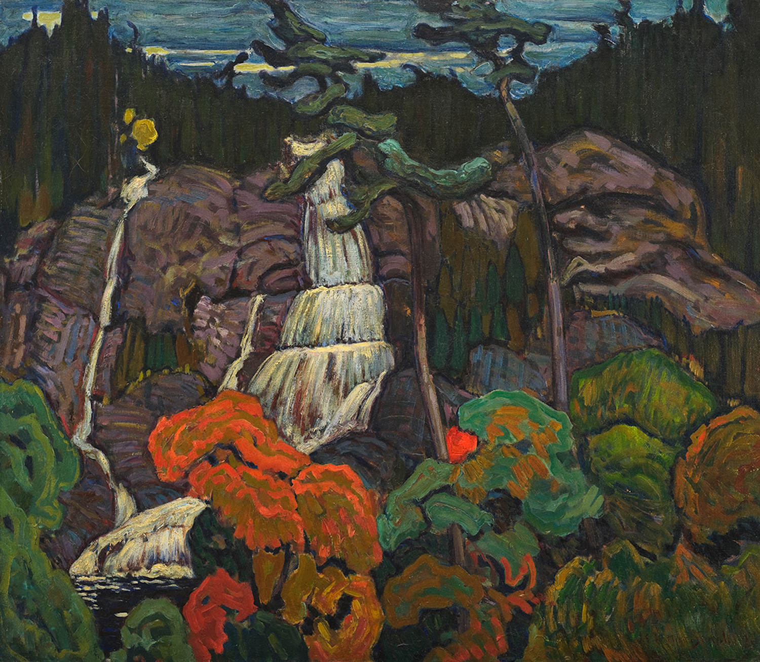 Algoma Waterfall, 1920