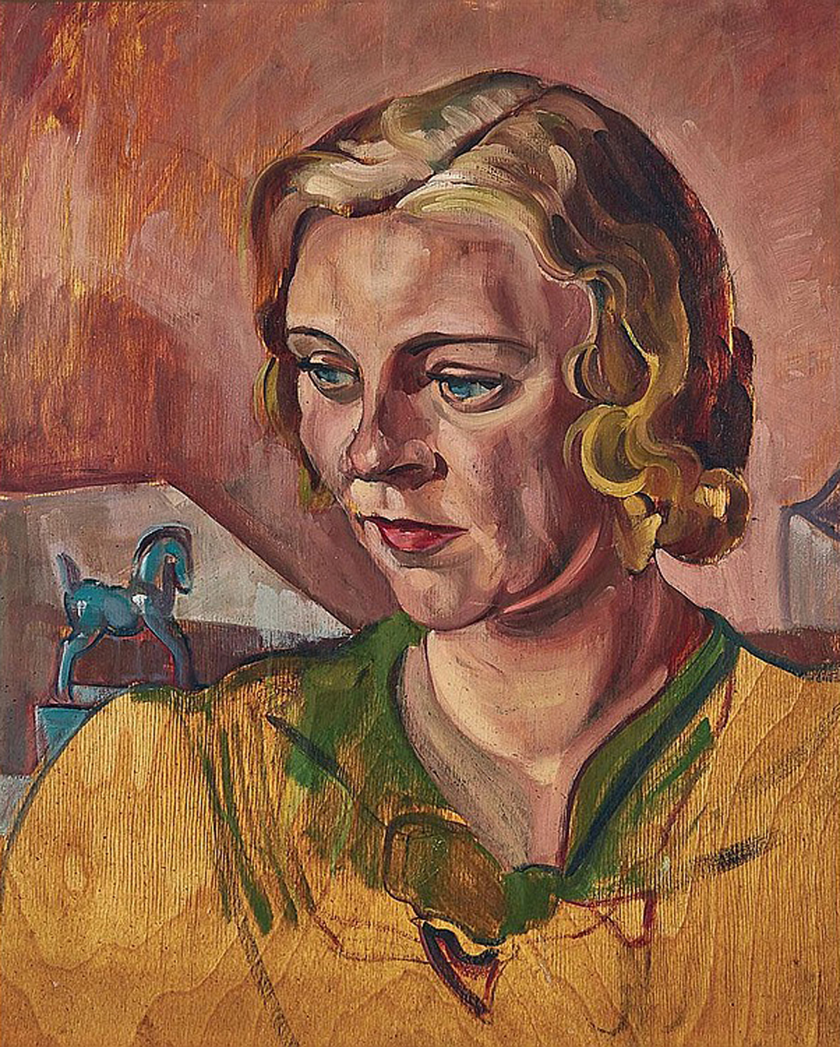 Portrait of a Striking Young Woman