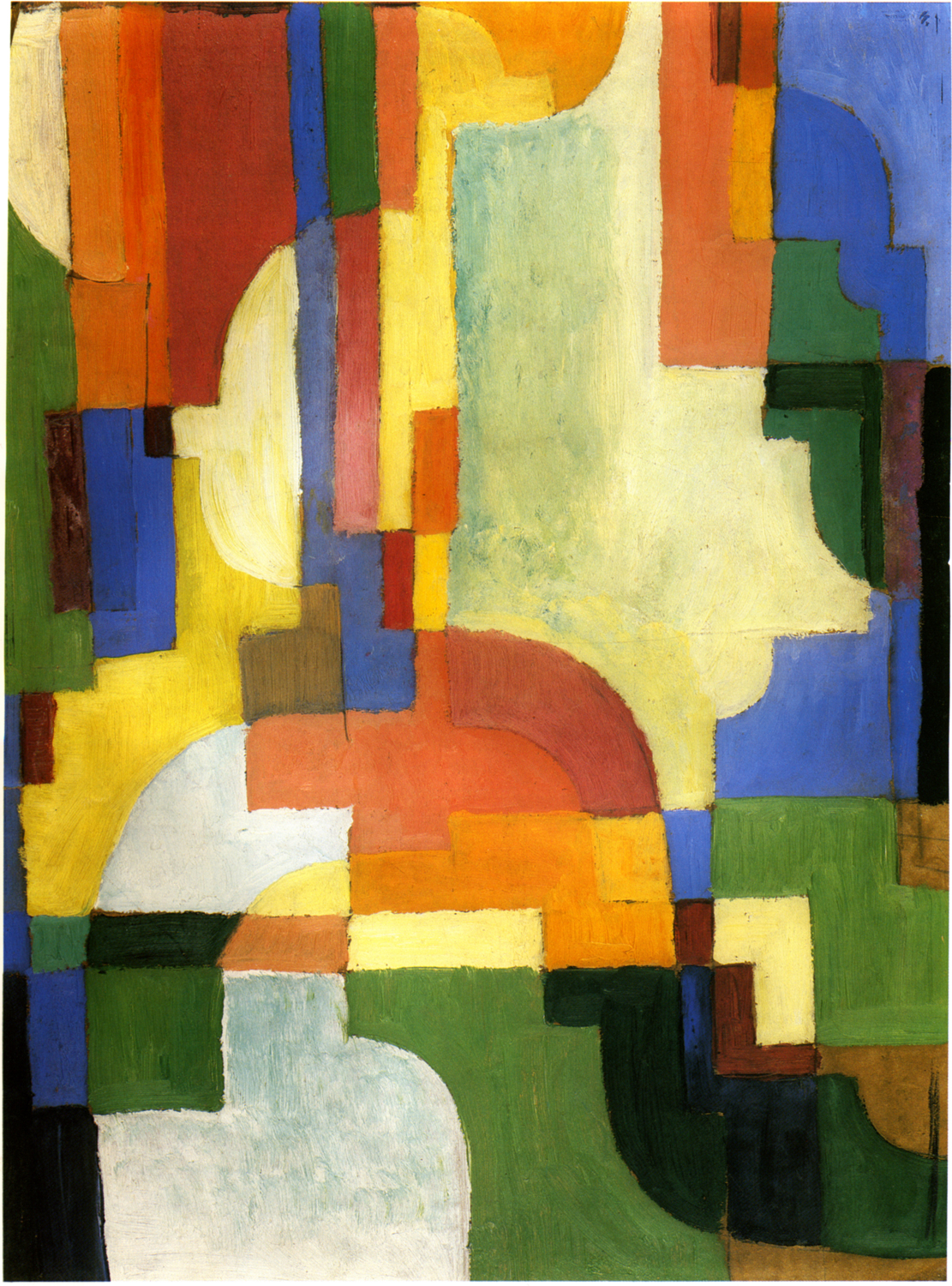 Colourful Shapes I, 1913