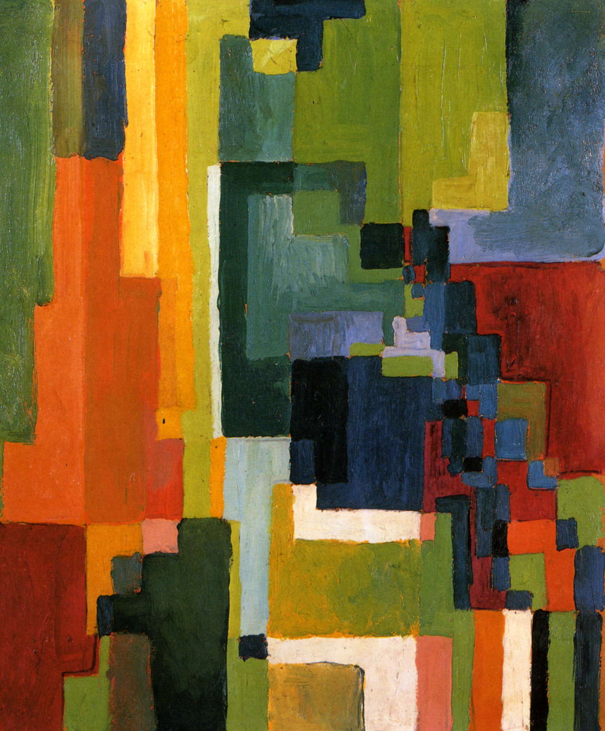 Colourful Shapes II, 1913