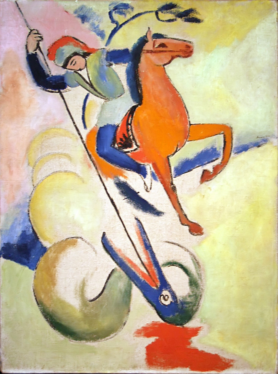 Saint George and the Dragon, 1912