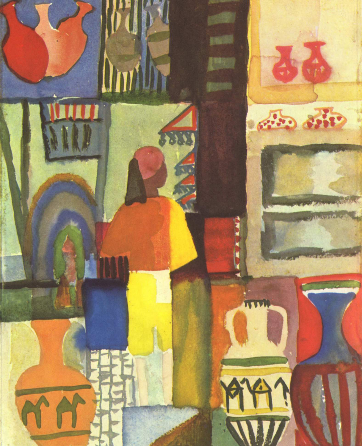 Merchants with Jugs, 1914