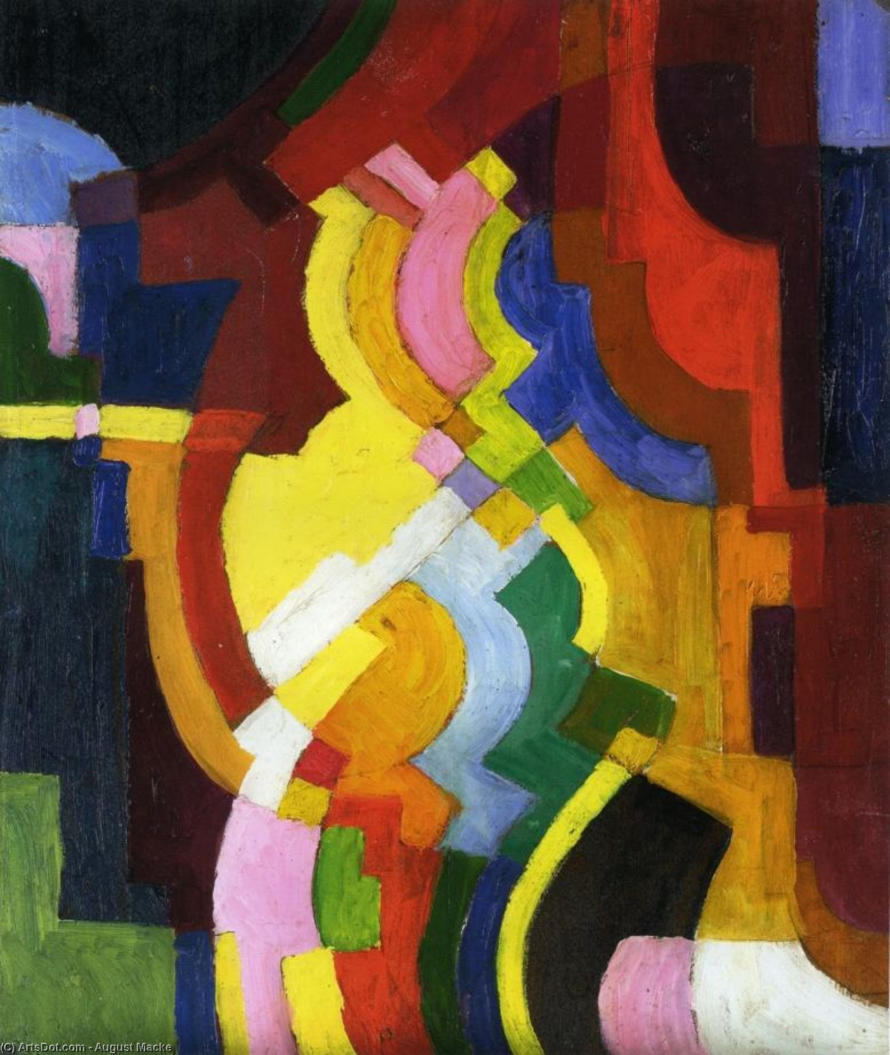Colored Shapes, 1914