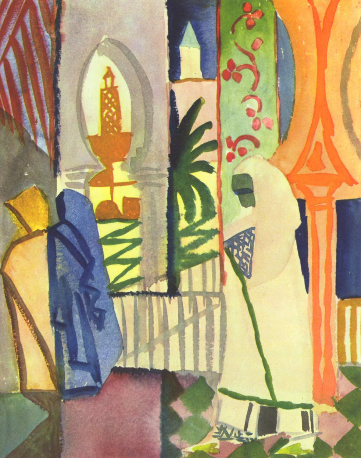 In the Temple Hall, 1914