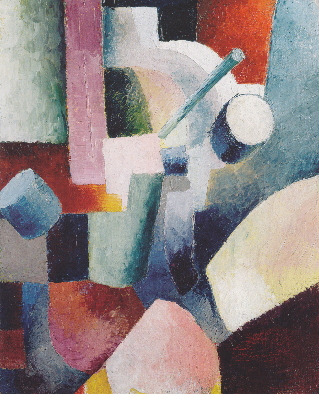Colored Composition of Forms, 1914