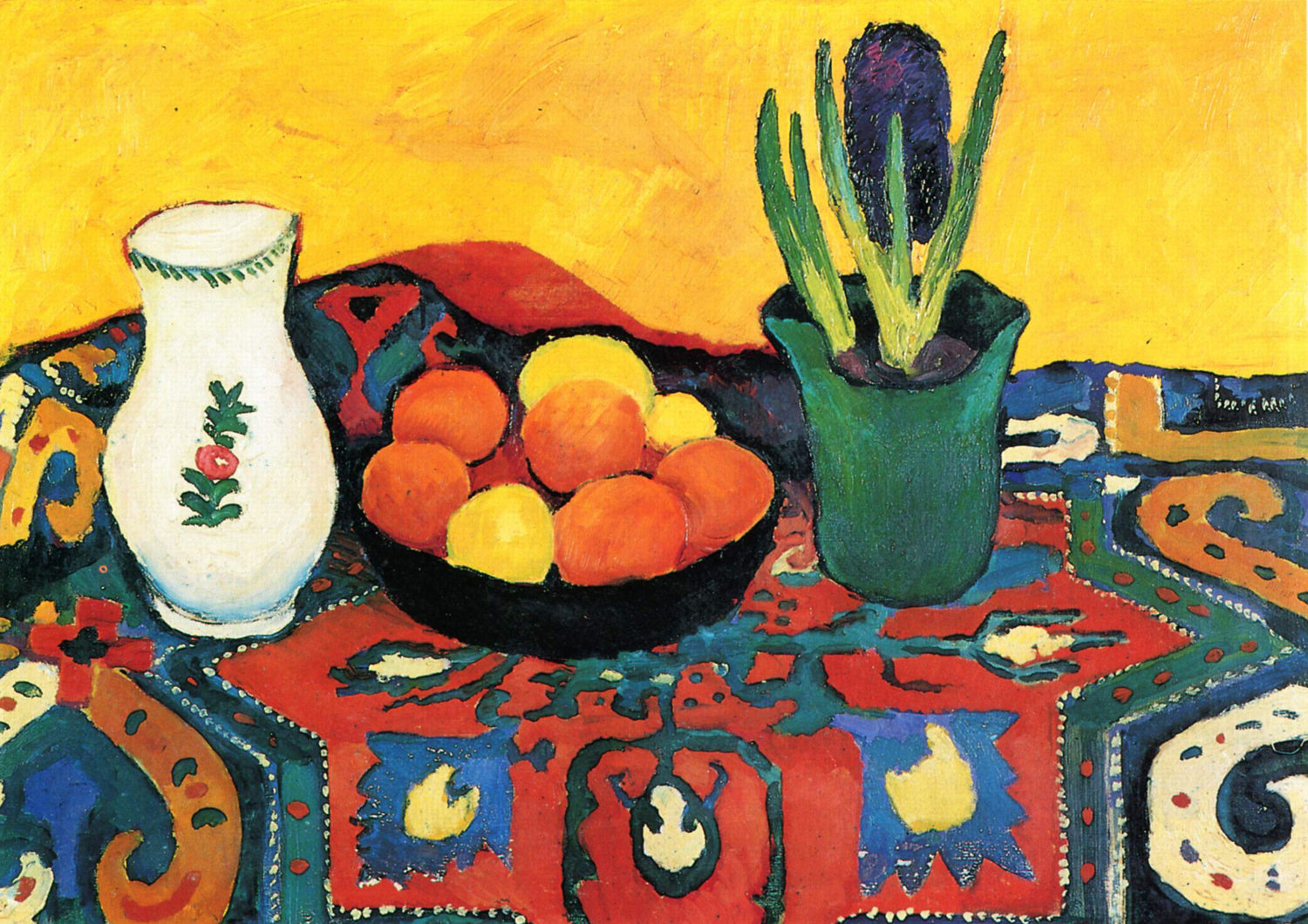 Still Life, Hyacinths Carpet, 1910