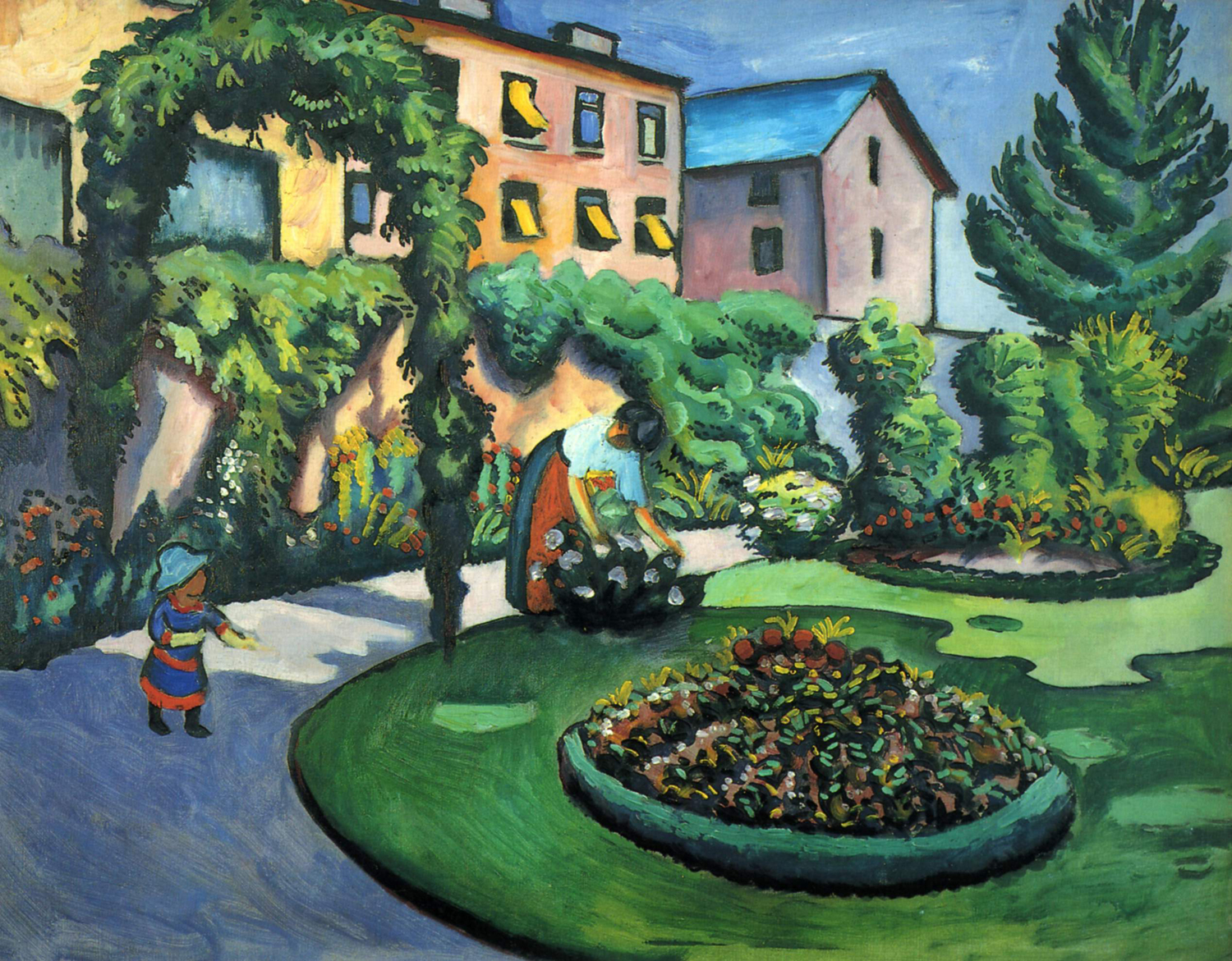 In the Garden, 1911