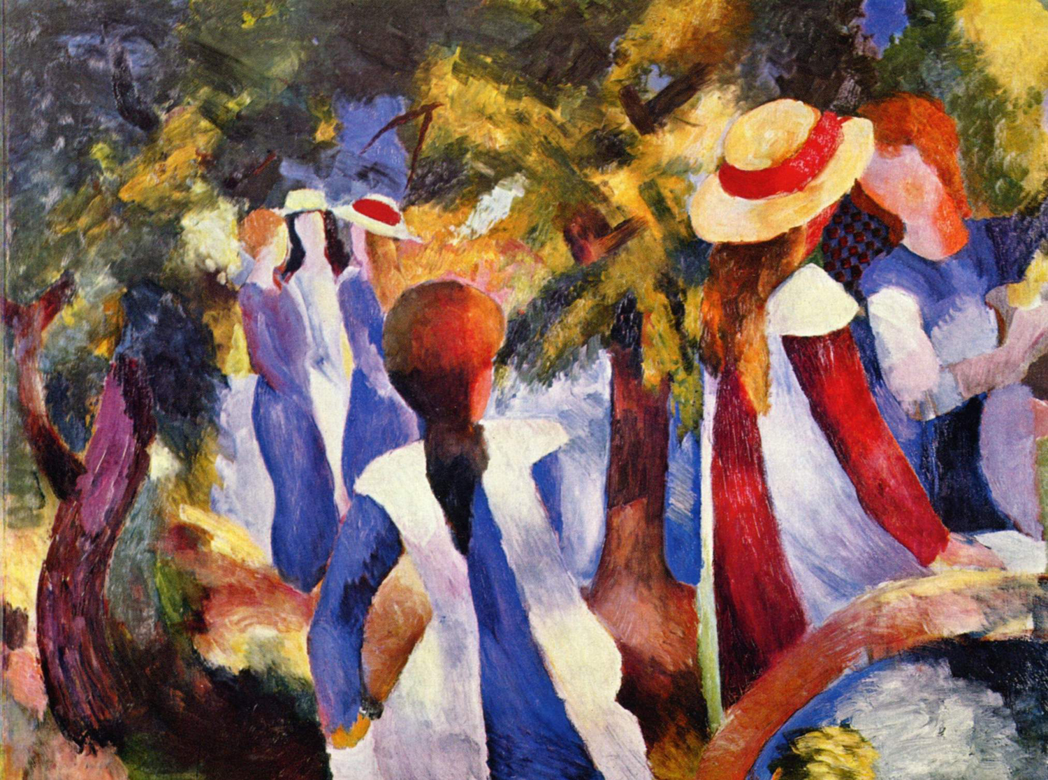 Girls on the Green, 1914