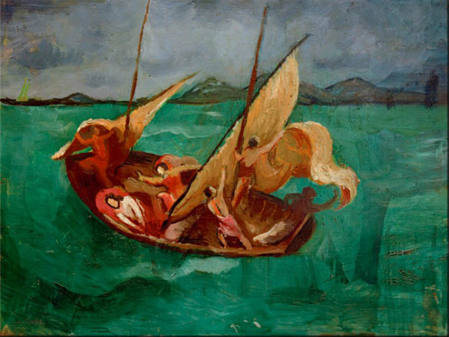 Jesus in the Boat (after Delacroix) ), 1911