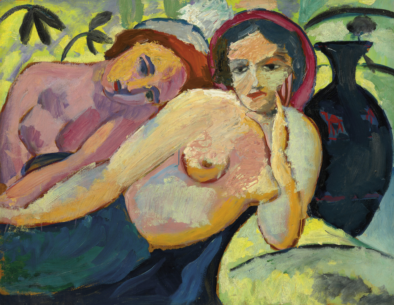 Two Girls, early 20th century