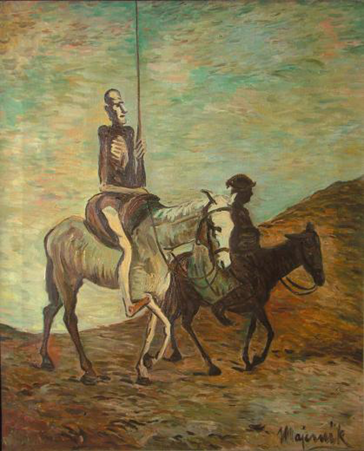 Don Quixote & Sanch Panza, 1940