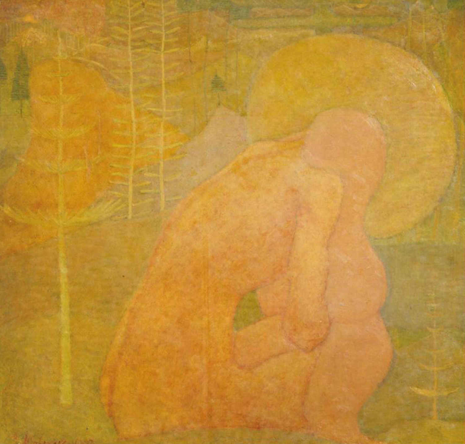 Meditation, 1907