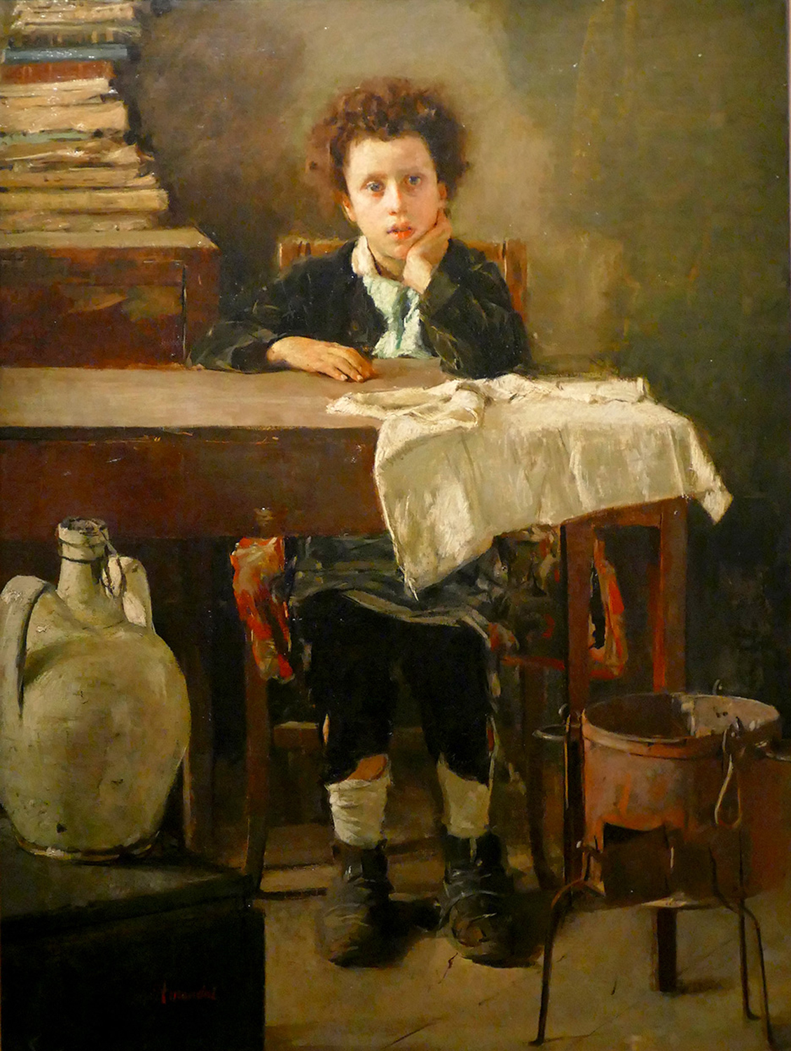 The Young Student, 1876