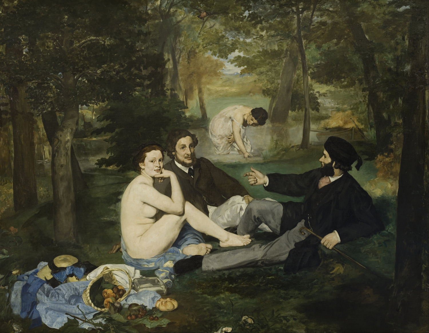 Le Dejeuner sur l'Herbe (Luncheon on the Grass), 1863
