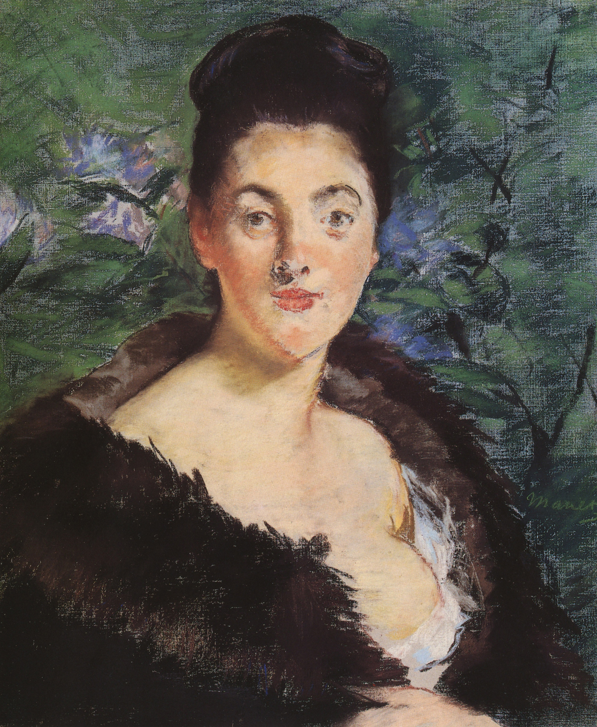 Lady in Fur, c. 1880