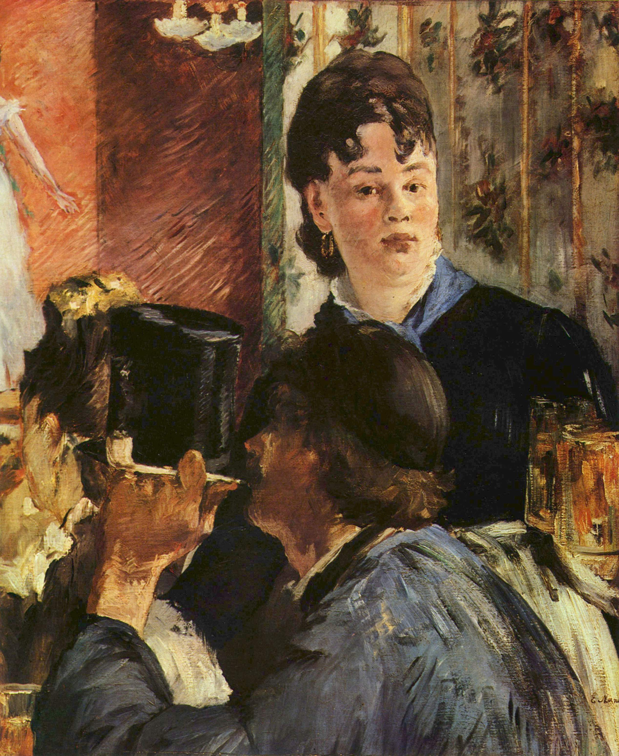 Waitress Serving Beer, 1878-79