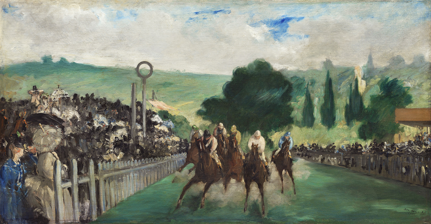 The Races at Longchamp, 1866