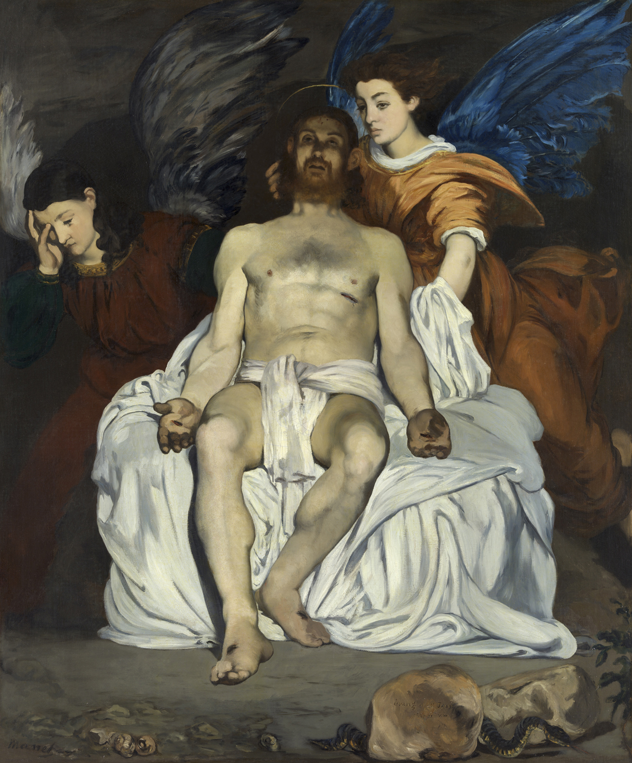 Dead Christ with Angels, 1866-67