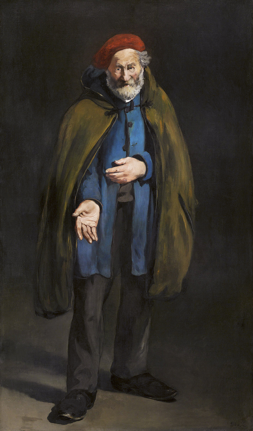 Beggar with a Duffle Coat (Philosopher), c. 1865-67