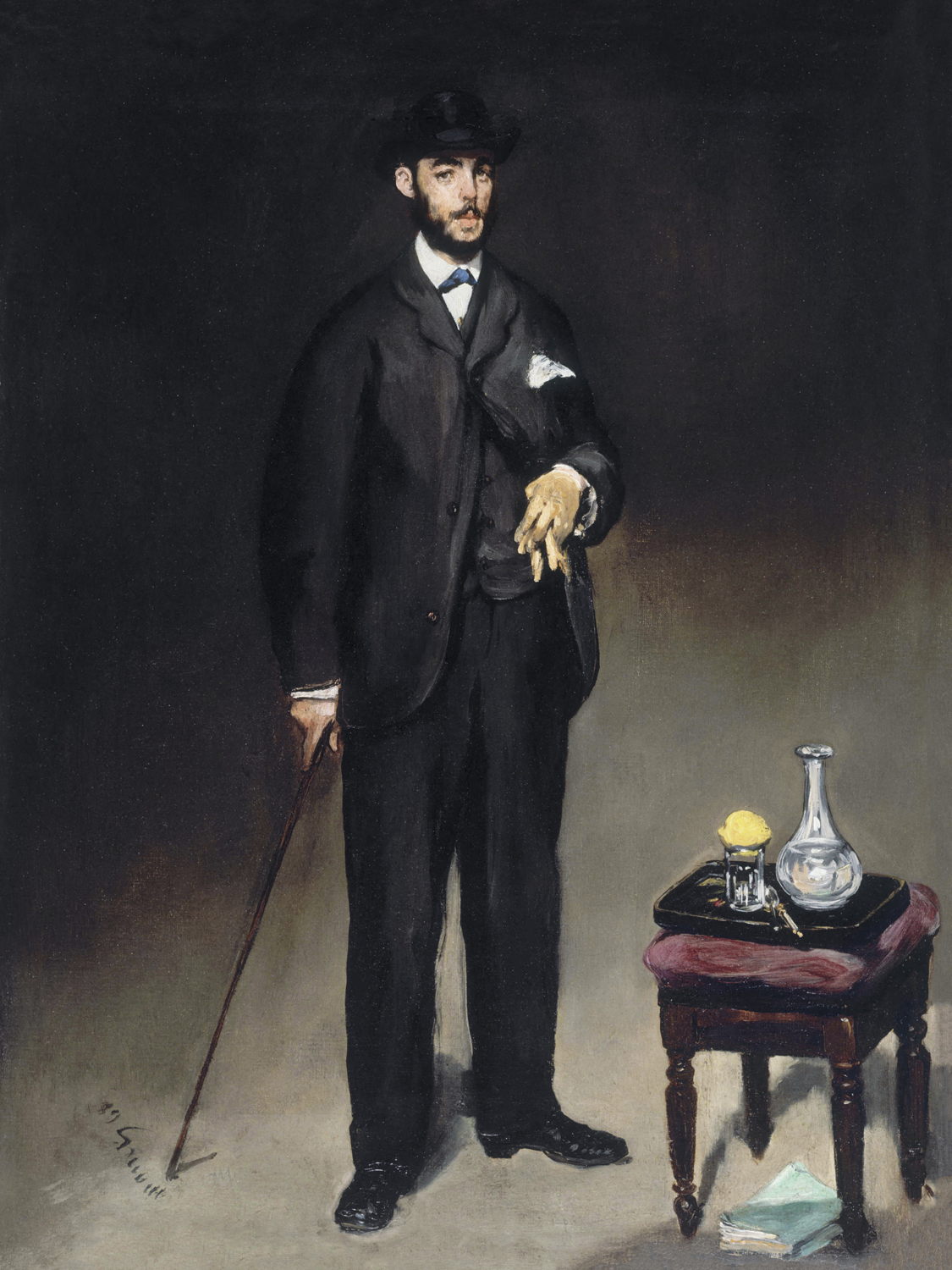 Portrait of Theodore Duret (1868)