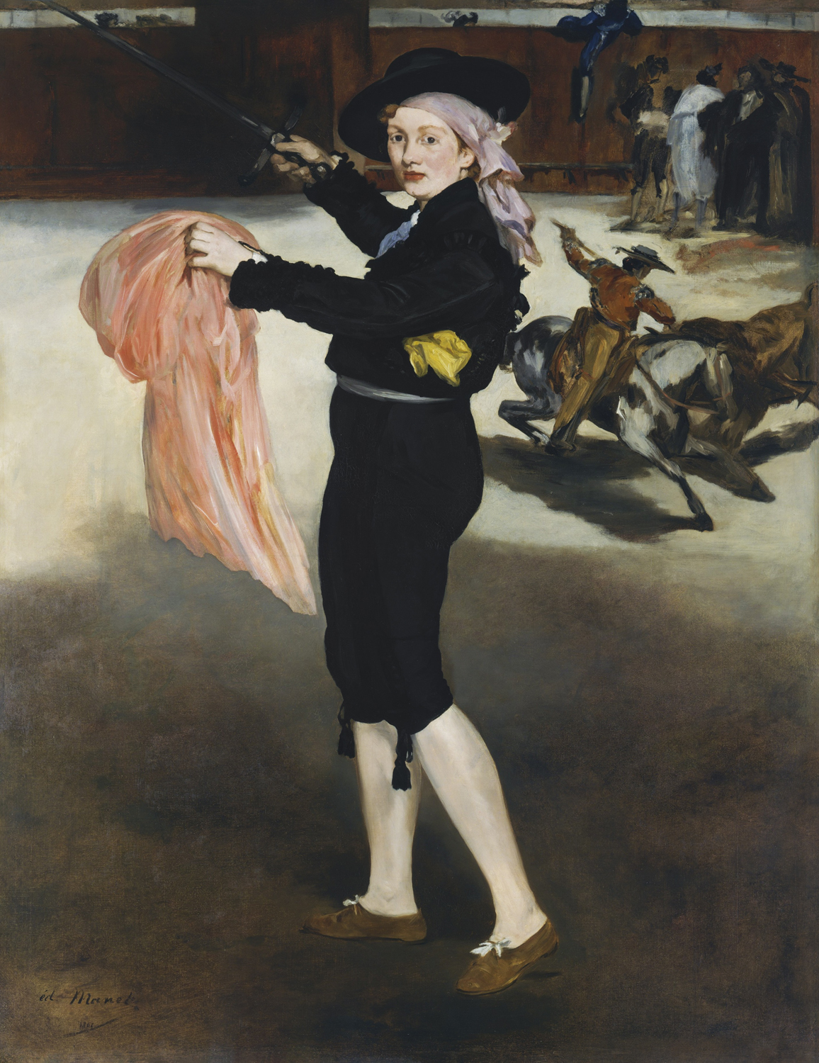 Mademoiselle Victorine in the Costume of an Espada, 1862