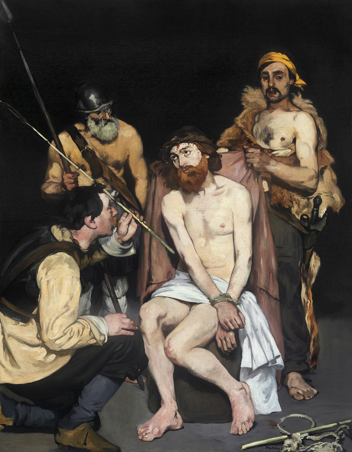 Jesus Mocked by the Soldiers, 1865
