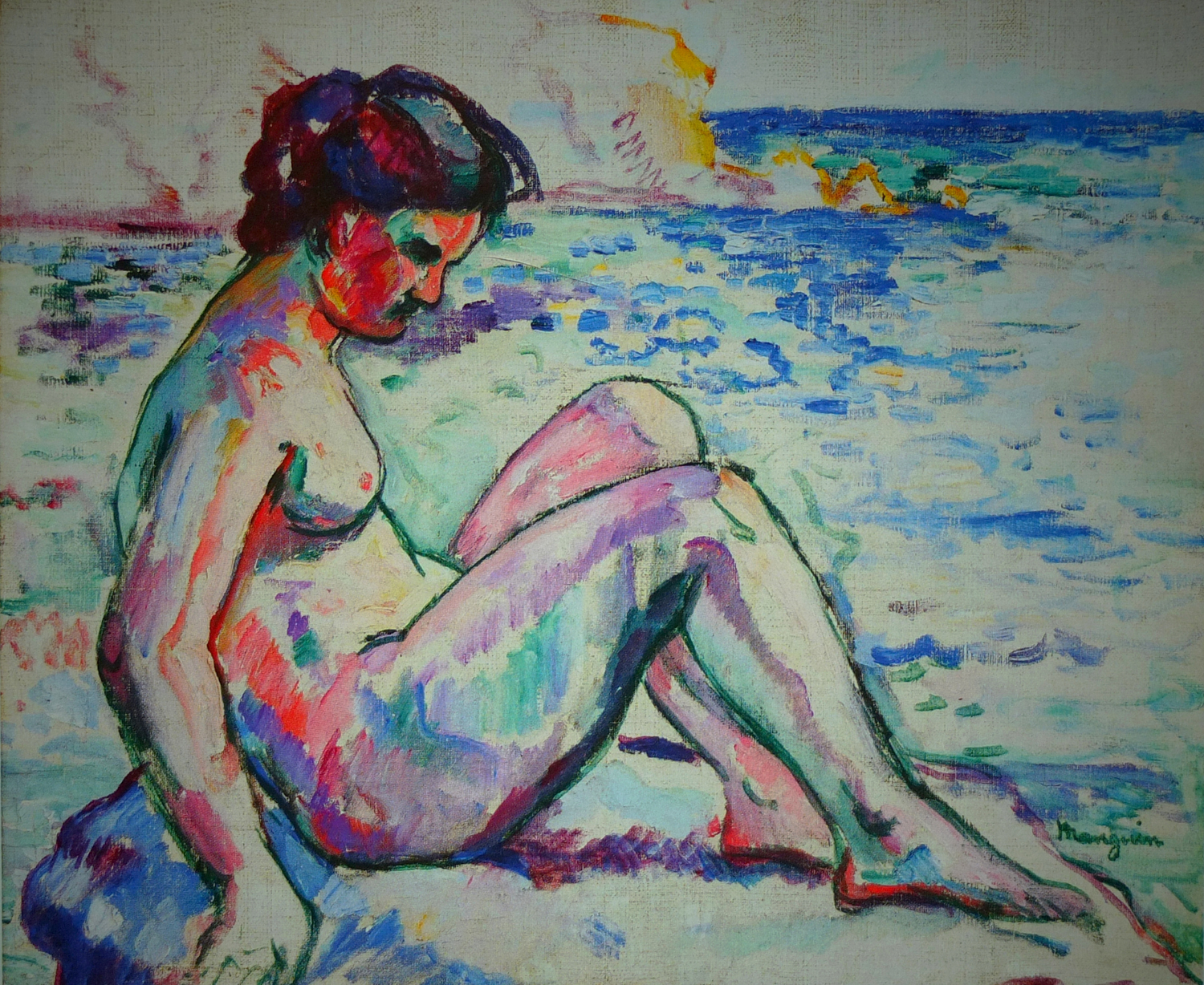 Jeanne au Rocher (Jeanne on the Rock), 1906