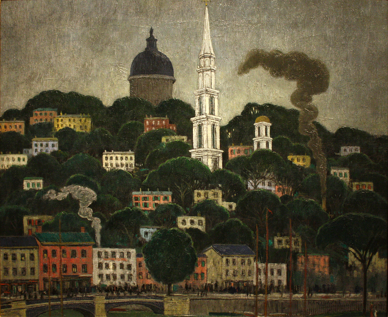 A New England Town, 1911
