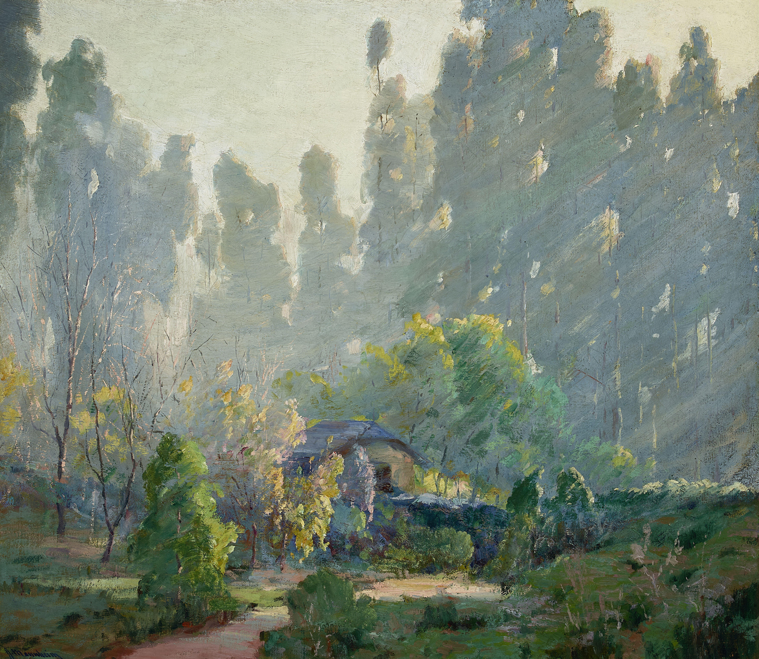 Hazy Morning, Pasadena, c. 1920
