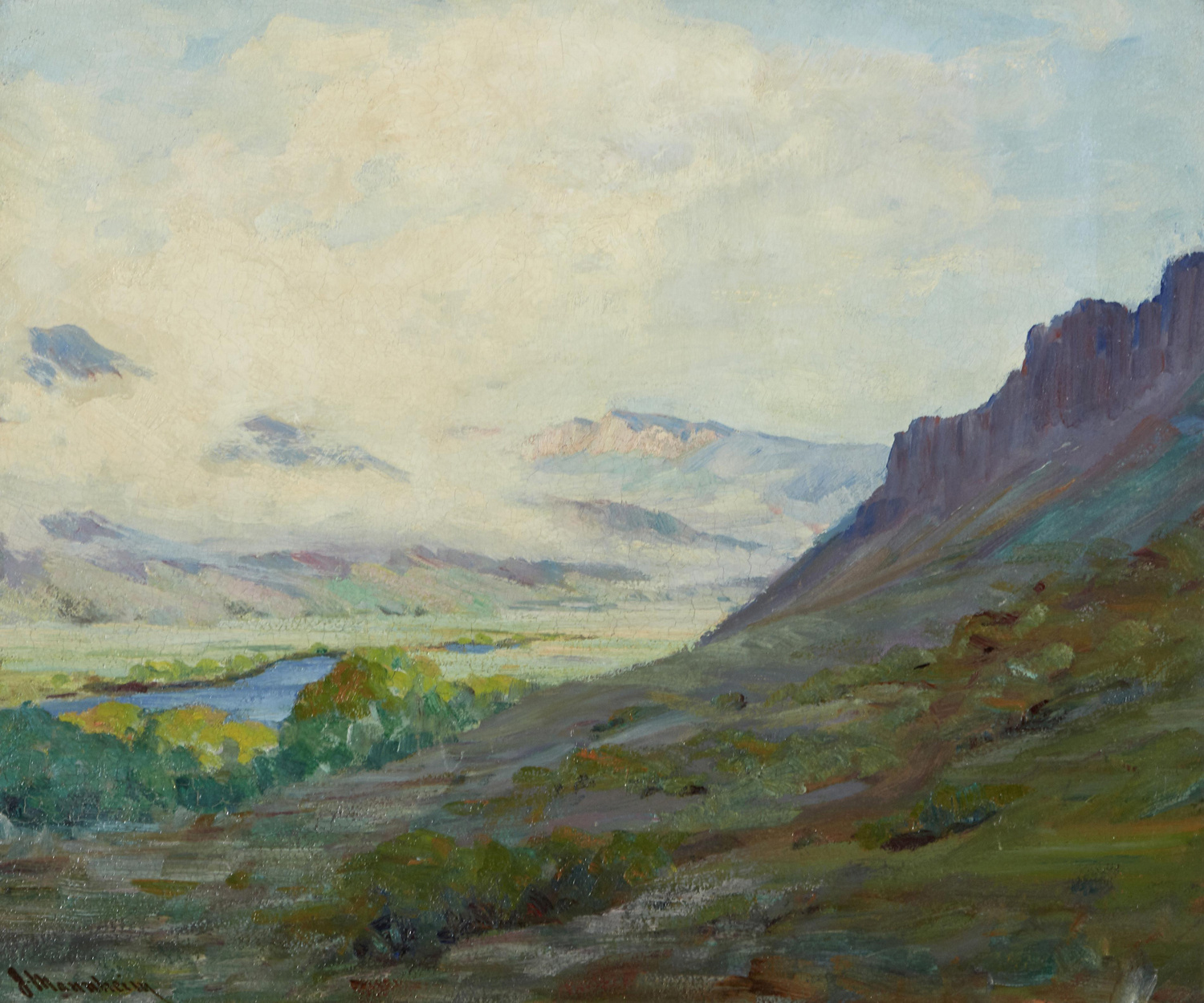 River Landscape, 20th century