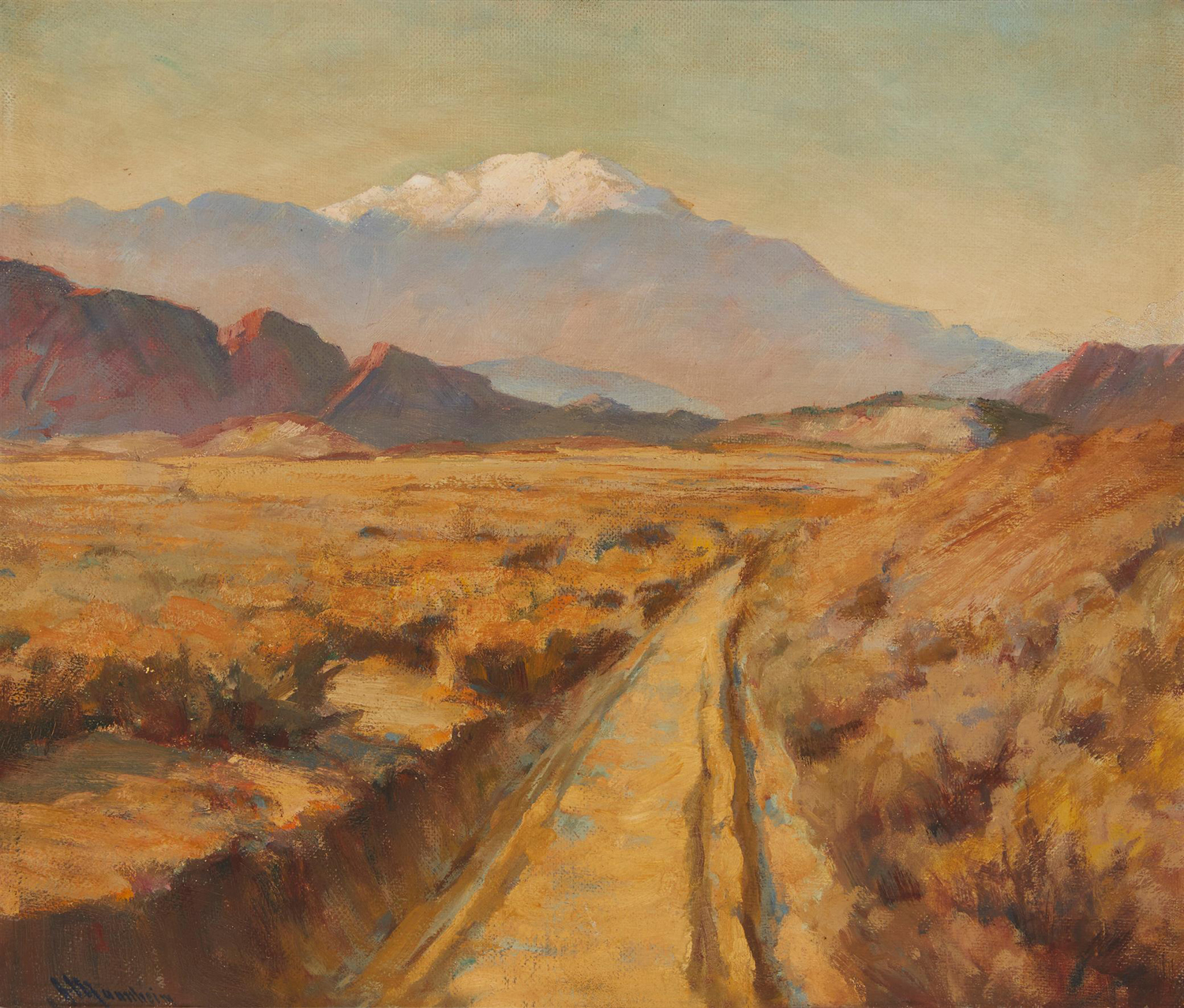 Path in a Desert Landscaper, 20th century