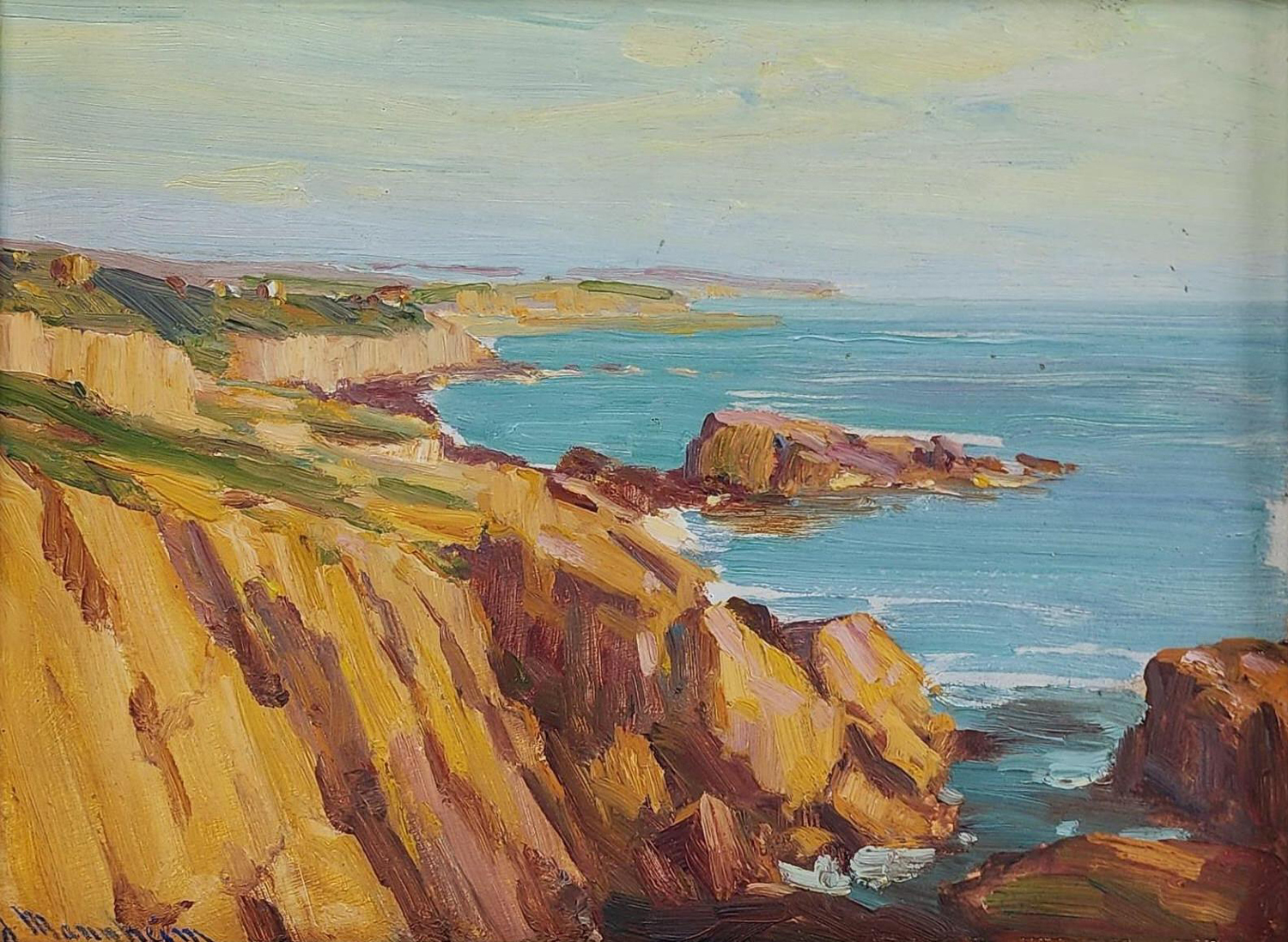 Evening at the Beach, 20th century